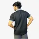 Men's Solid Black Polo T-Shirt with Grey Collar | Premium Cotton Regular Fit